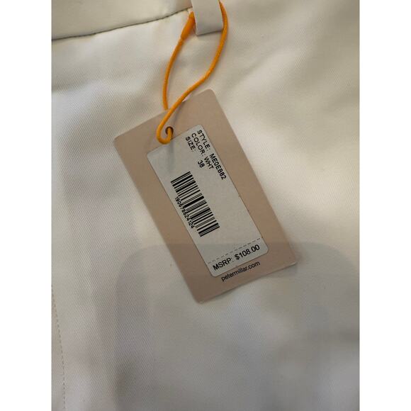 Peter Millar Men's White Salem Performance Classic Shorts Size 38 - Picture 7 of 7